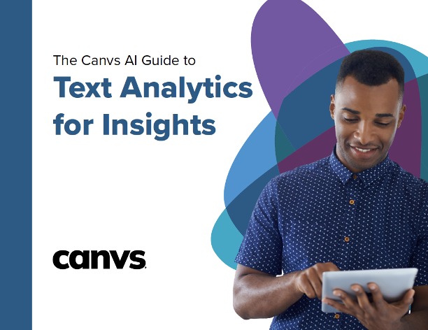 Canvs AI Guide to Text Analysis Cover