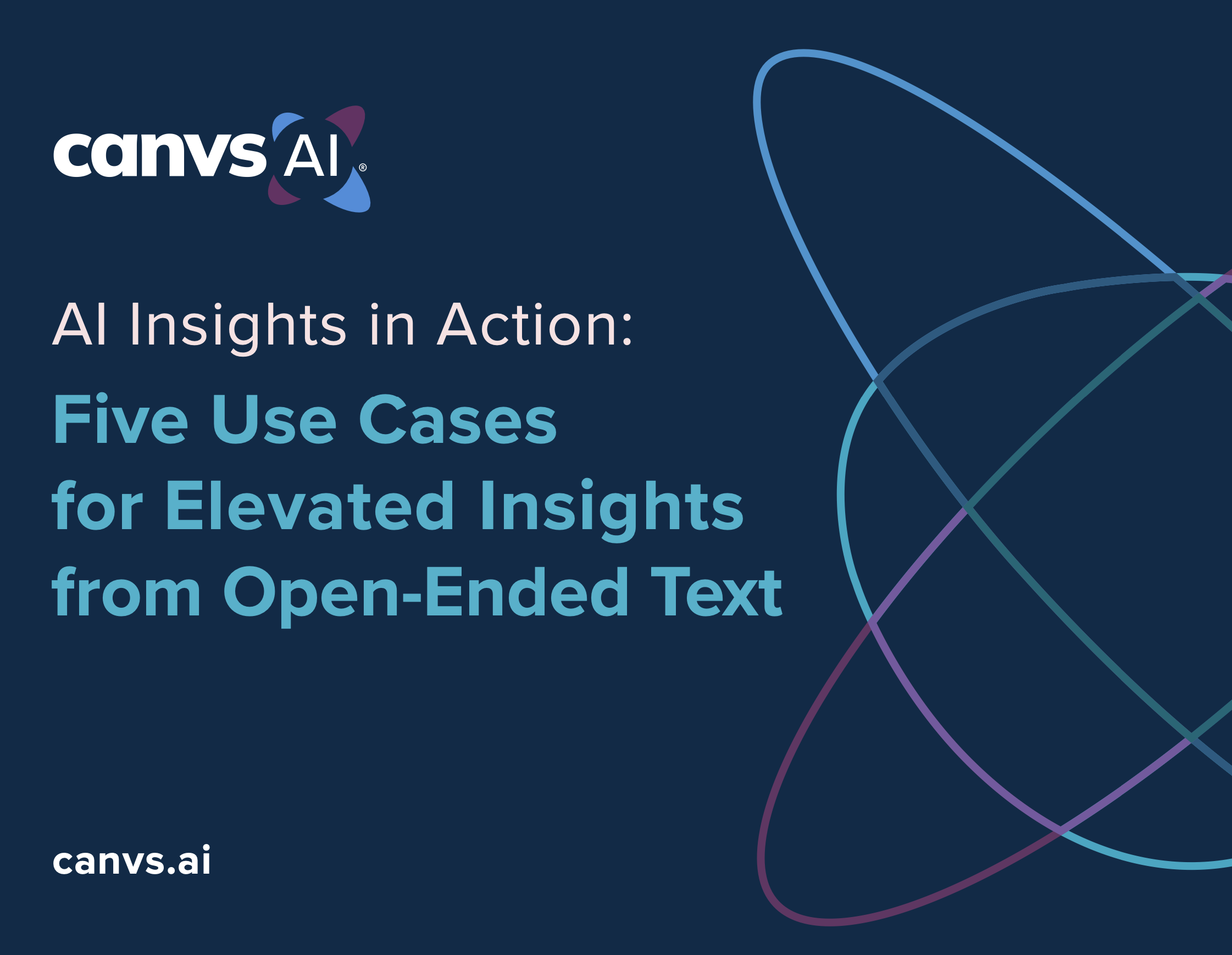 AI Insights in Action: Five Use Cases for Elevated Insights from Open-Ended Text